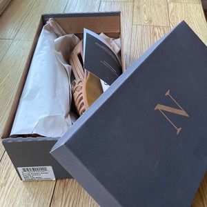 Brand new, never worn, box just opened for photos. Nisolo Ecuador Sandal 8.5